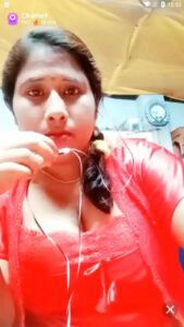 Hot Disha Showing Her Beautiful On Chamet Live With Face